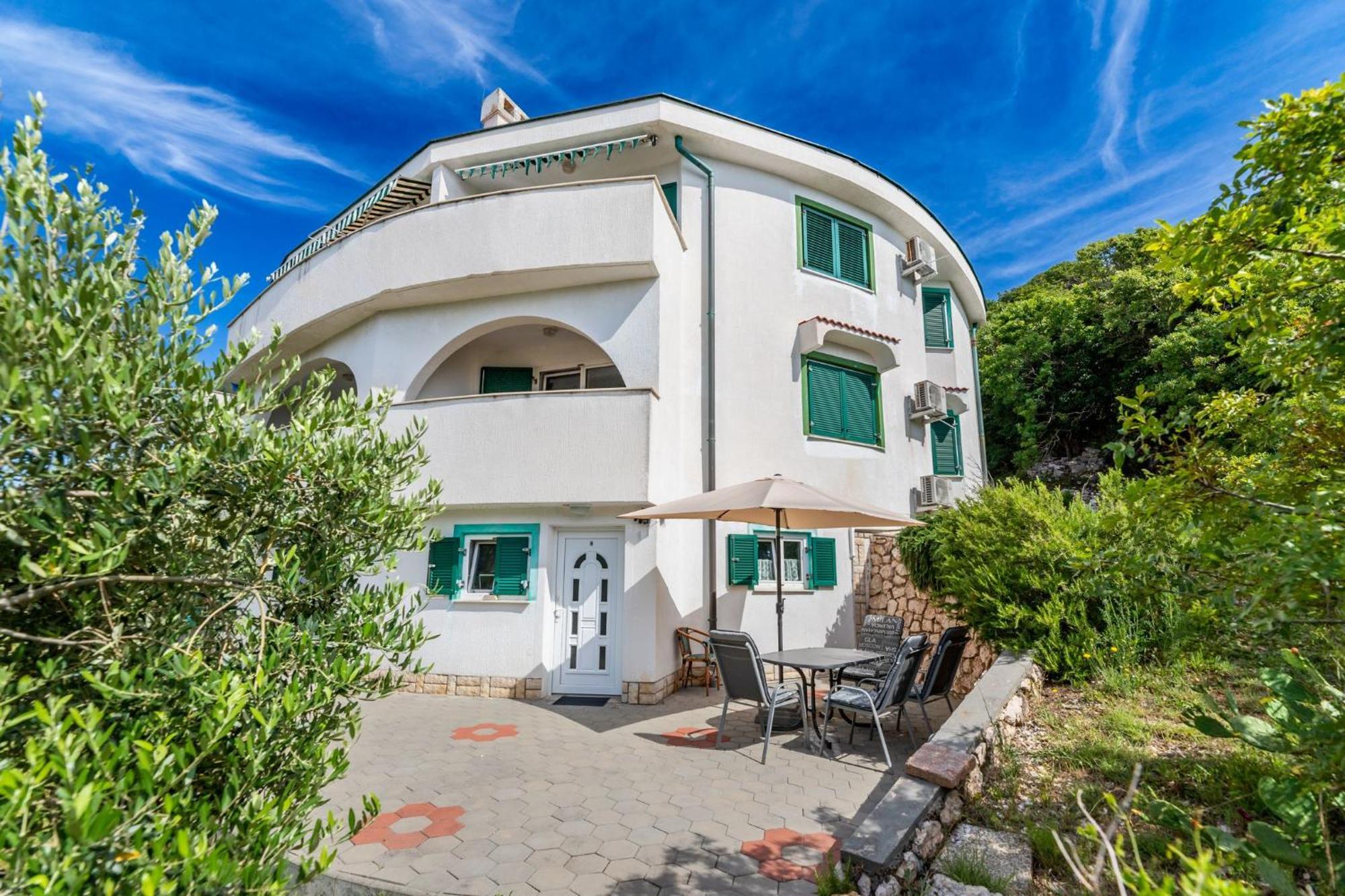 Apartments Oleander Kricin Baška Екстериор снимка